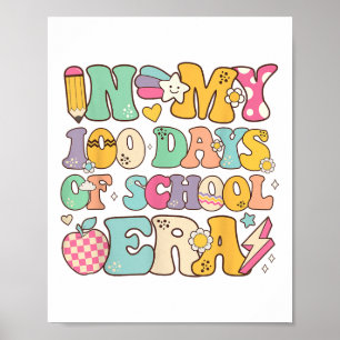 Póster En mis 100 días de colegio, Groovy 100 días de S