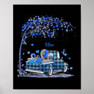 Póster En noviembre llevamos un camión azul para la conci