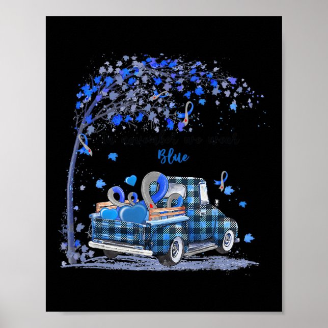 Póster En noviembre llevamos un camión azul para la conci (Frente)