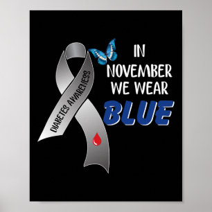 Póster En Noviembre Usamos Cinta De Concienciación Sobre 