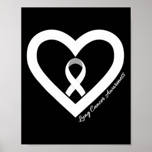 Póster En Noviembre Usamos Conciencia Sobre El Cáncer De