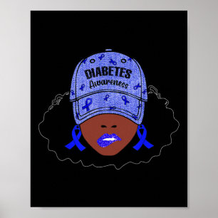 Póster En Noviembre Vivimos Con Conciencia De La Diabetes