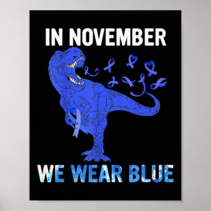 Póster En Noviembre Vivimos Conciencia Sobre La Diabetes
