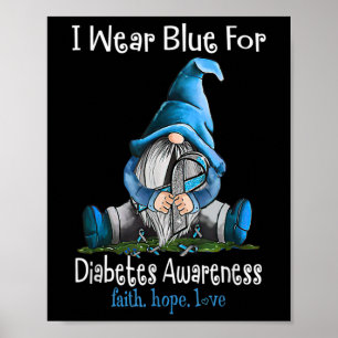 Póster En Noviembre Vivimos La Conciencia Sobre La Diabet