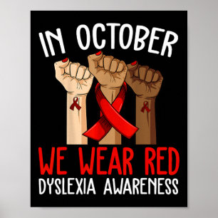 Póster En Octubre Usamos El Día Del Mes De Conciencia Sob
