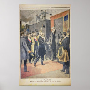 Póster En París: la llegada del presidente Kruger