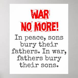 Póster En paz, los hijos queman a sus padres - Cita contr