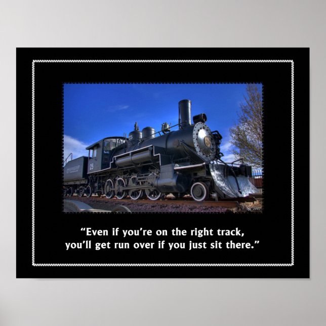 Póster En pista (Frente)