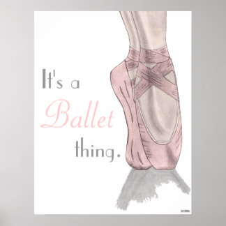 Póster En pointe Poster