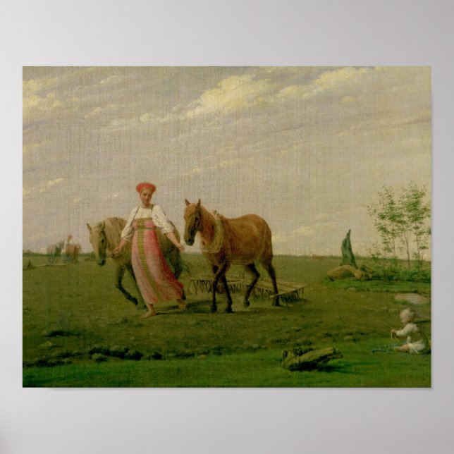 Póster En primavera, años 1820 (Frente)