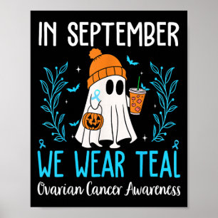 Póster En Septiembre, Vivimos Conciencia Verde azulada So