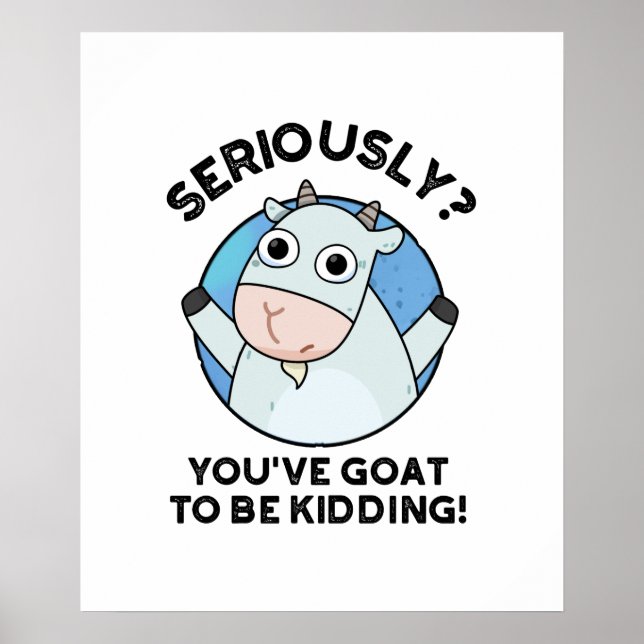 Póster En serio, vas a estar matando a un animal (Frente)