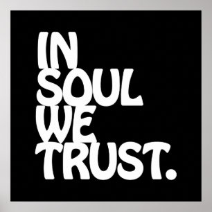 Póster En Soul Confiamos.