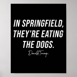 Póster En Springfield se están comiendo las mascotas - Tr
