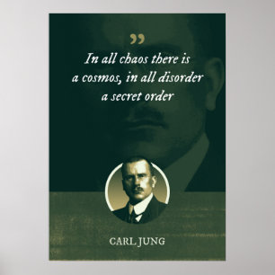 Póster En todo caos hay un cosmos, en todo desorden