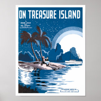 Póster En Treasure Island poster
