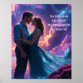 Póster En tu sonrisa está mi hogar
