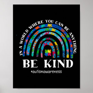 Póster En Un Mundo Donde Puedes Ser Cualquier Cosa.