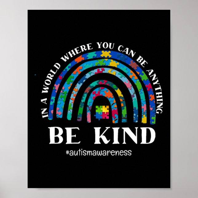 Póster En Un Mundo Donde Puedes Ser Cualquier Cosa. (Frente)