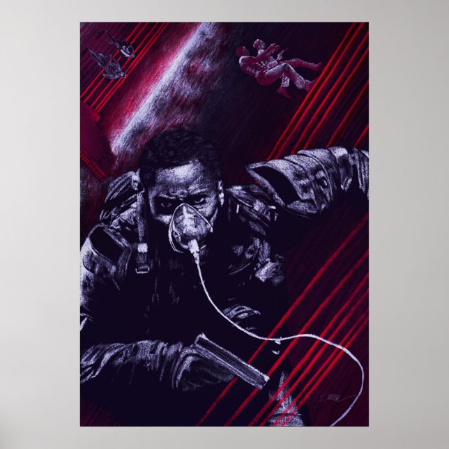 Póster En un mundo iluminado (Frente)