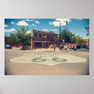 Póster En un rincón de Winslow Arizona