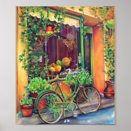 Póster En Una Calle De Saint Remy