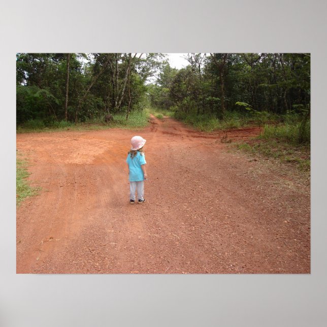 Póster En una encrucijada (Frente)