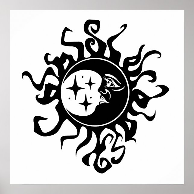 Póster En una noche de luna oscura (Frente)