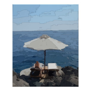 Póster En vacaciones