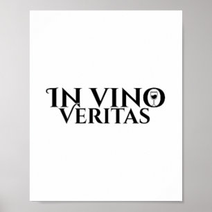 Póster En Vino Veritas _ Latino _ Antigua Roma _ Amor del