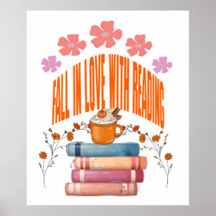 Póster Enamorada de la lectura, Lover del libro