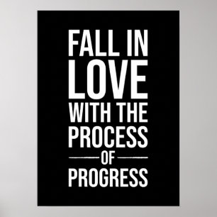 Póster Enamorada del proceso - Gimnasio, Hustle