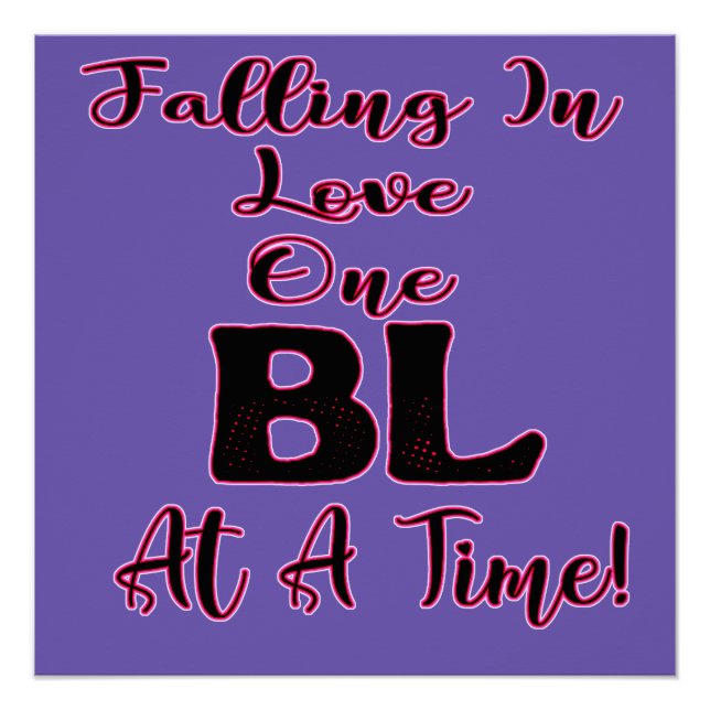 Póster Enamorándose De Una BL A La Vez (Anverso)