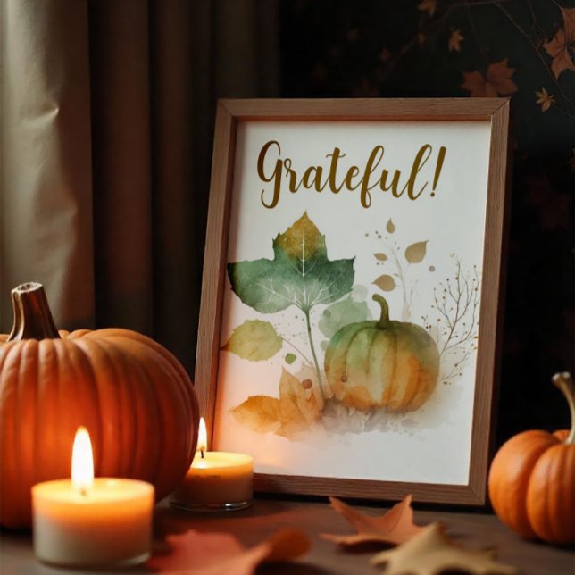 Póster Enamórate Calabaza Rústica  (Subido por el creador)