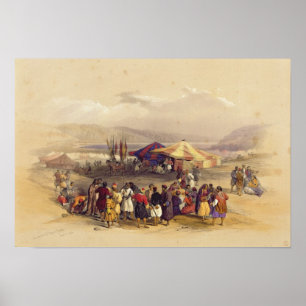 Póster Encampment of the Pilgrims at Jericho' Volume II