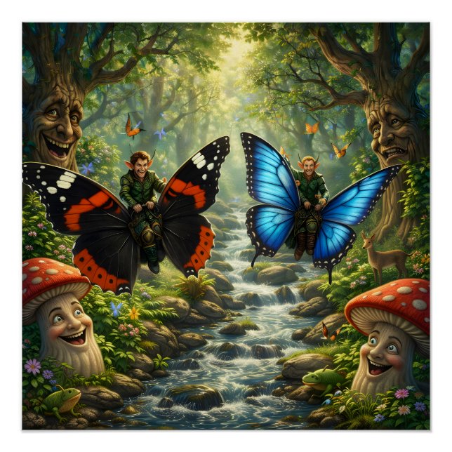 Póster encantado.de (Anverso)