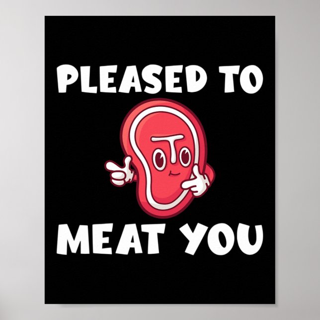 Póster Encantado De Carne De Bbq Grill Beef (Frente)