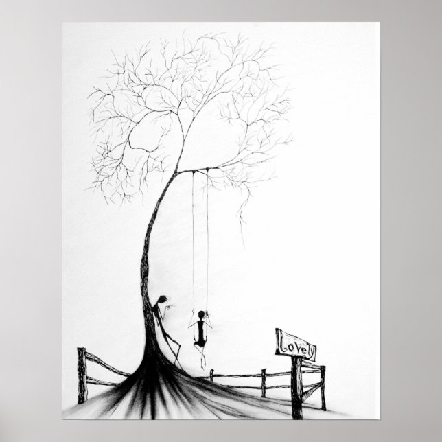 Póster Encantador (Frente)