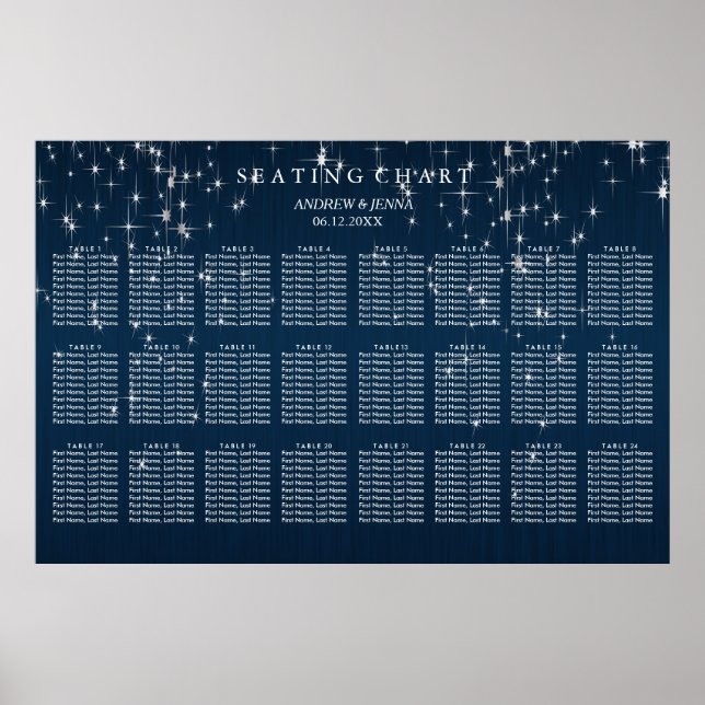 Póster Encantador Boda de Star Struck - 24 Tabla (Frente)