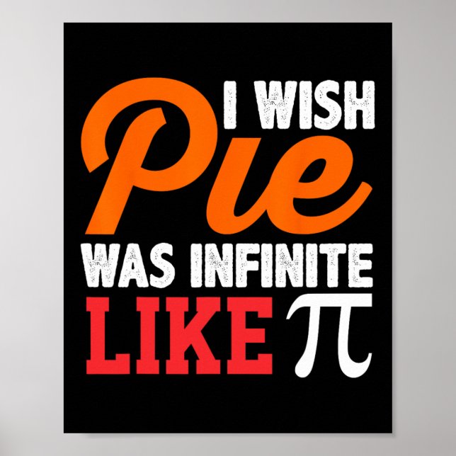 Póster Encantador Geek Pi Day (Frente)