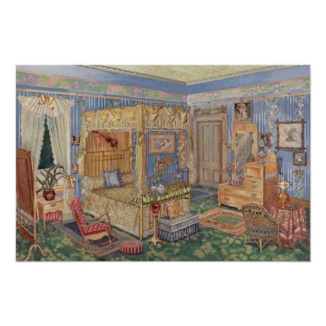 Póster Encanto Antiguo y Pasado de Moda (Anverso)