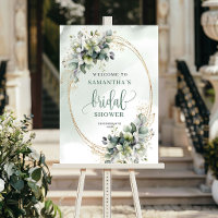 Encanto Clásico Verde Dorado Bienvenida a la Boda