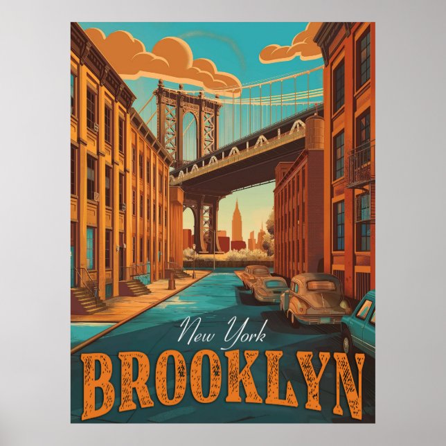 Póster Encanto de Brooklyn: Capturar la esencia con esto (Frente)