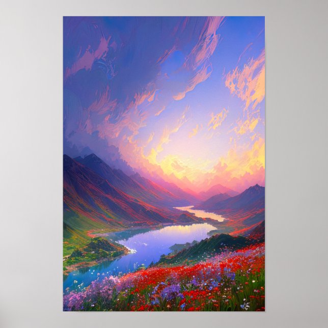 Póster Encanto del valle (Frente)