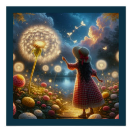 Póster Encender la luz