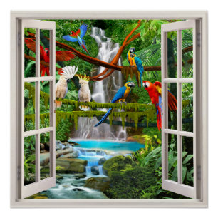 PÓSTER ENCHANTED JUNGLE