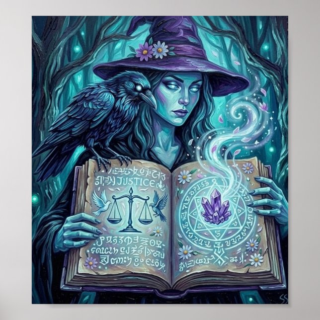 Póster EnchantedBlueForest (Frente)