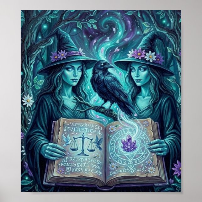 Póster EnchantedBlueForest2 (Frente)