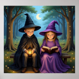 Póster EnchantedForestWitch