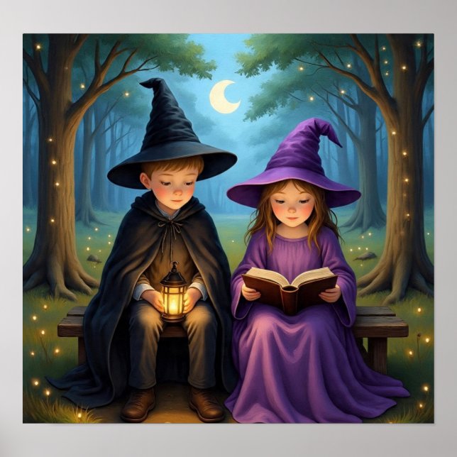 Póster EnchantedForestWitch (Frente)